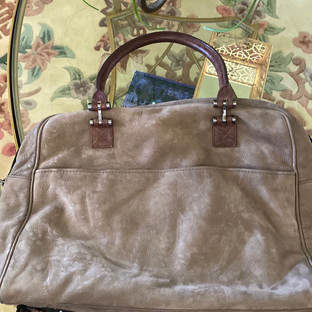 Lanvin large used messenger bag with two straps - short and long